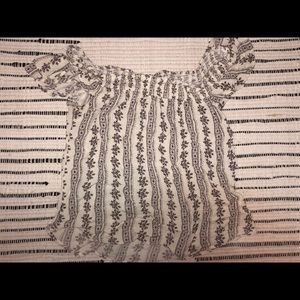 Off the shoulder top from Tilly’s